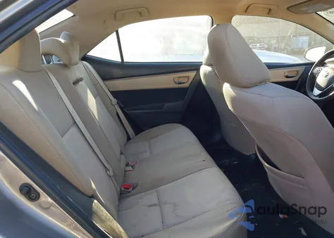 2016 Toyota Corolla Le из США, поврежденный, VIN 2T1BURHE4GC489262